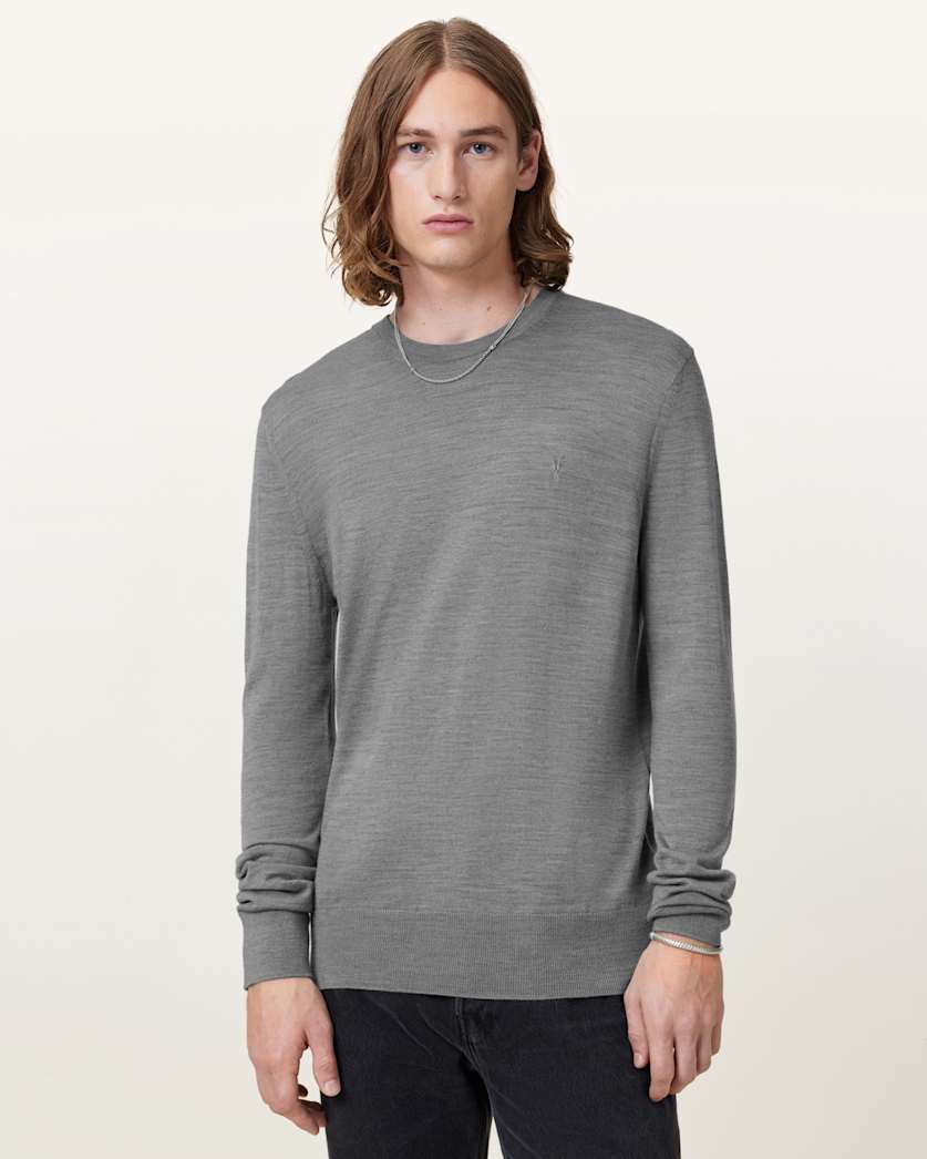 Mode Merino Crew Neck Ramskull Jumper