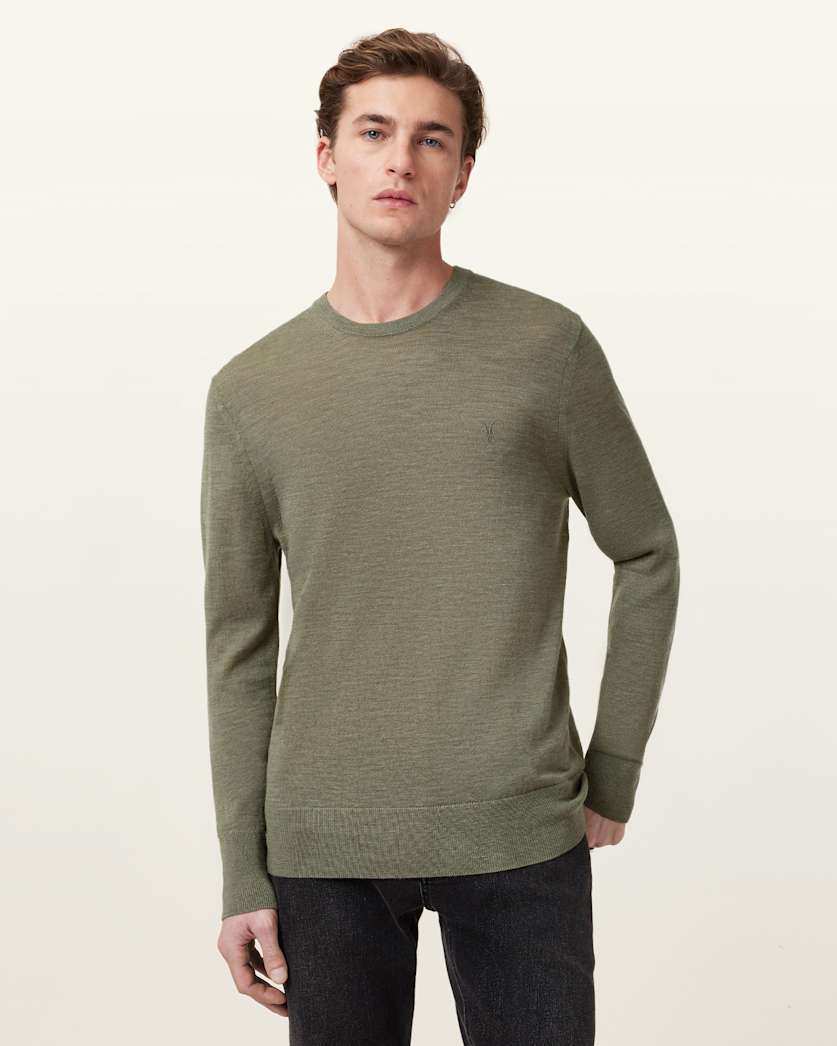 Mode Merino Crew Neck Ramskull Jumper