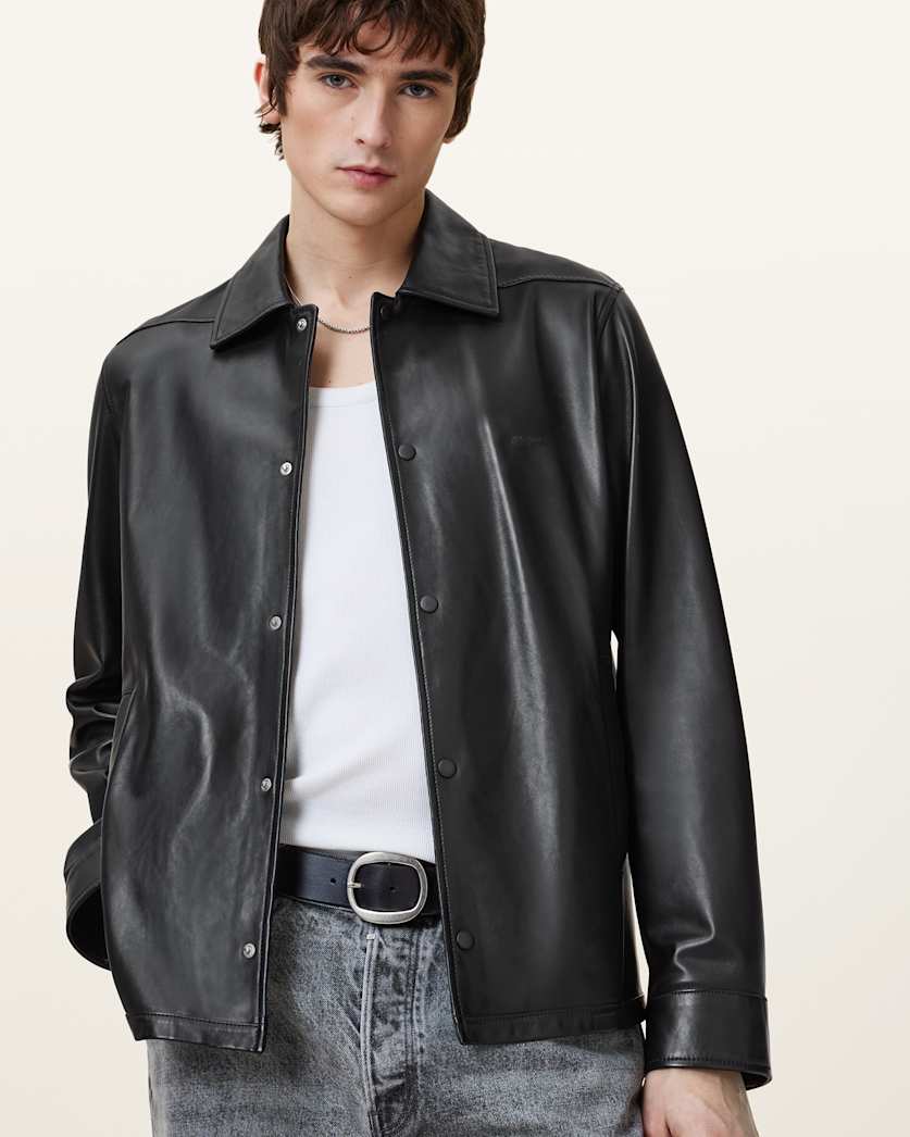 Arlington Minimalist Leather Jacket