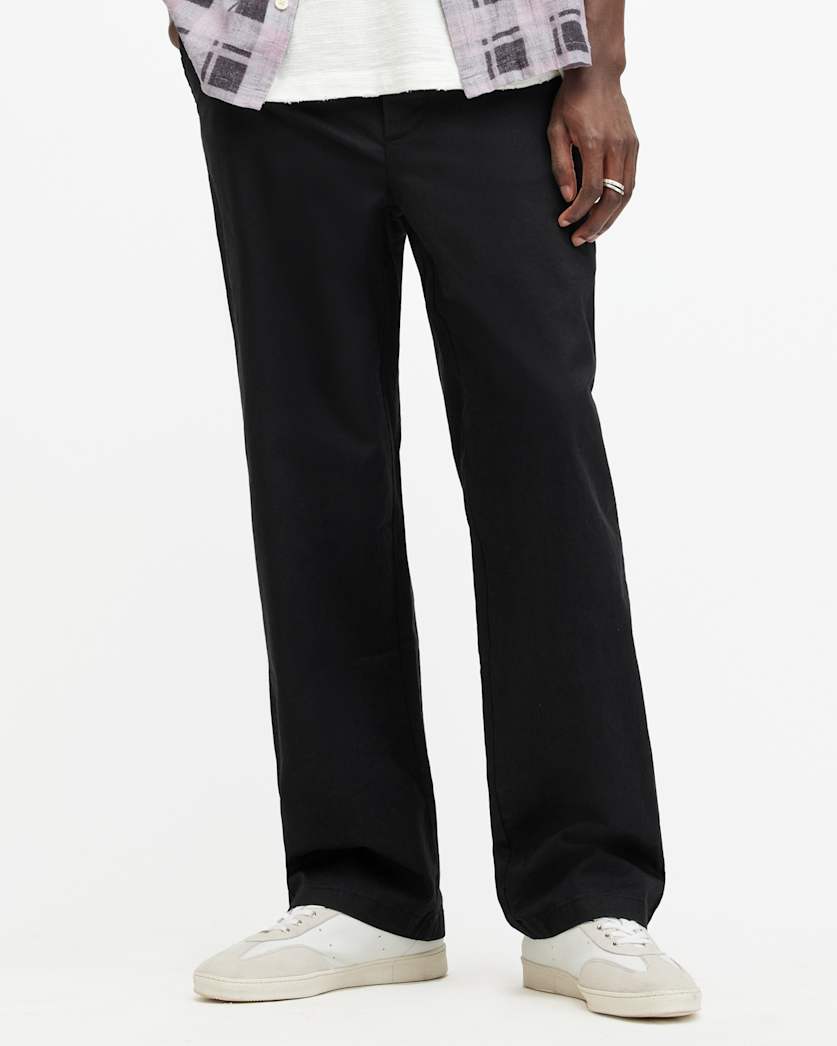 Jovi Mid-Rise Straight Fit Trousers