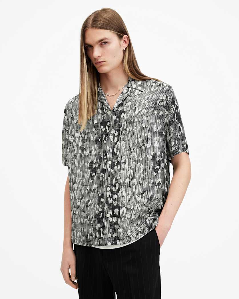 Oscillation Leopard Print Shirt