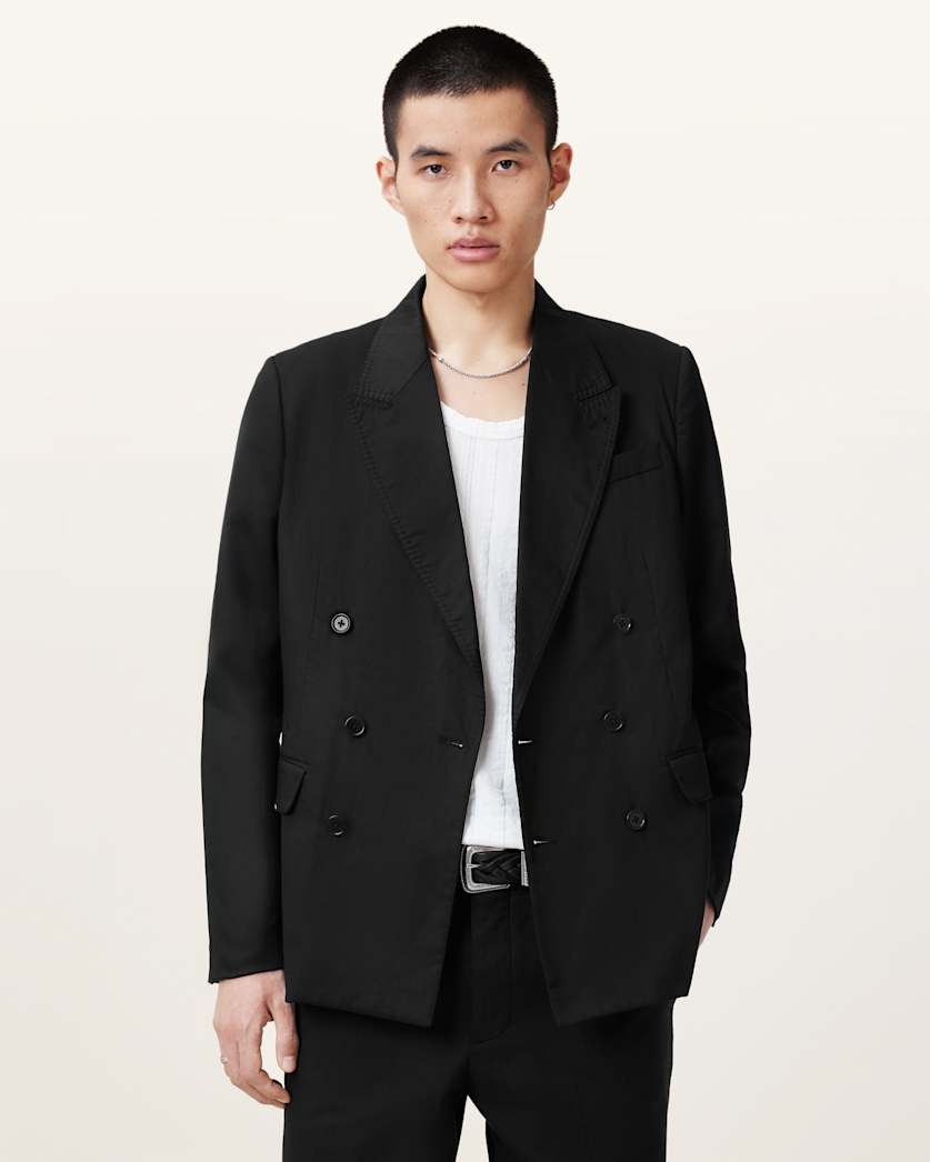Newton Double Breasted Relaxed Blazer
