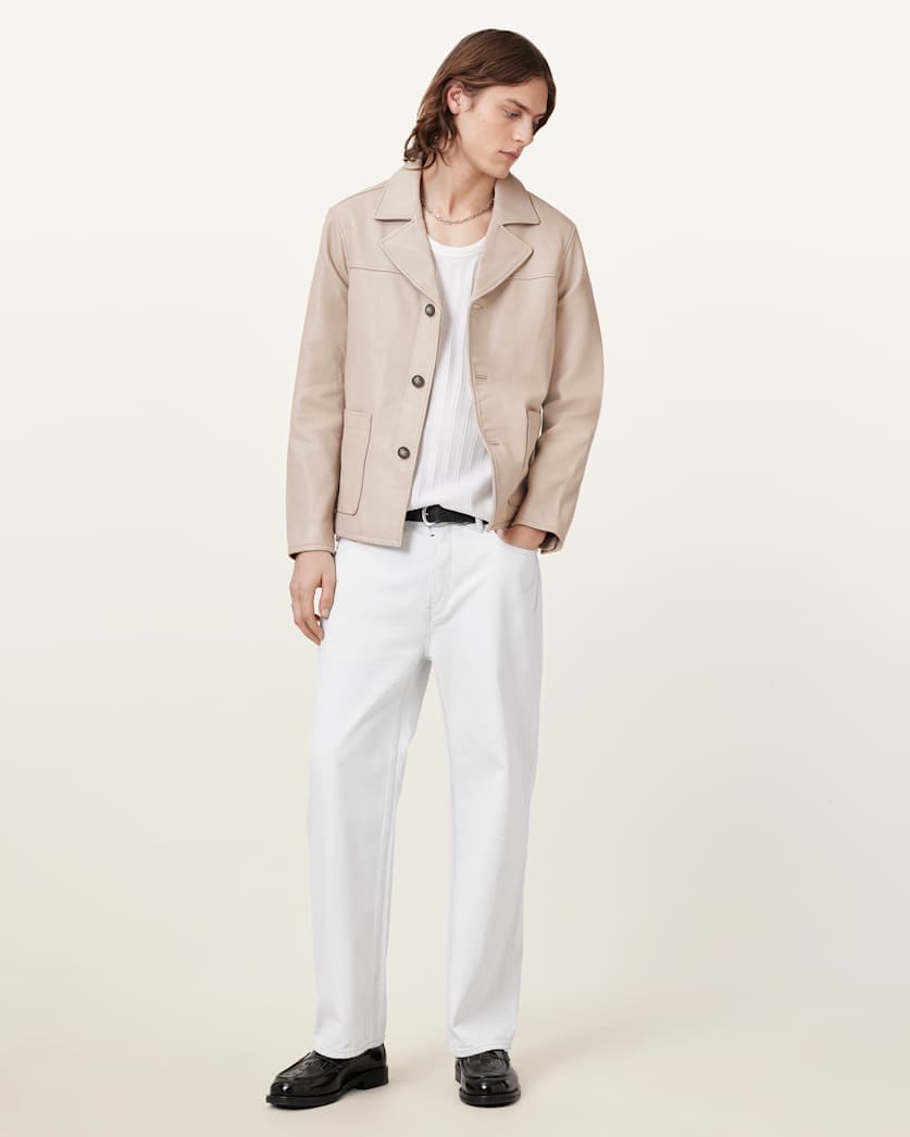 Luca Leather Blazer