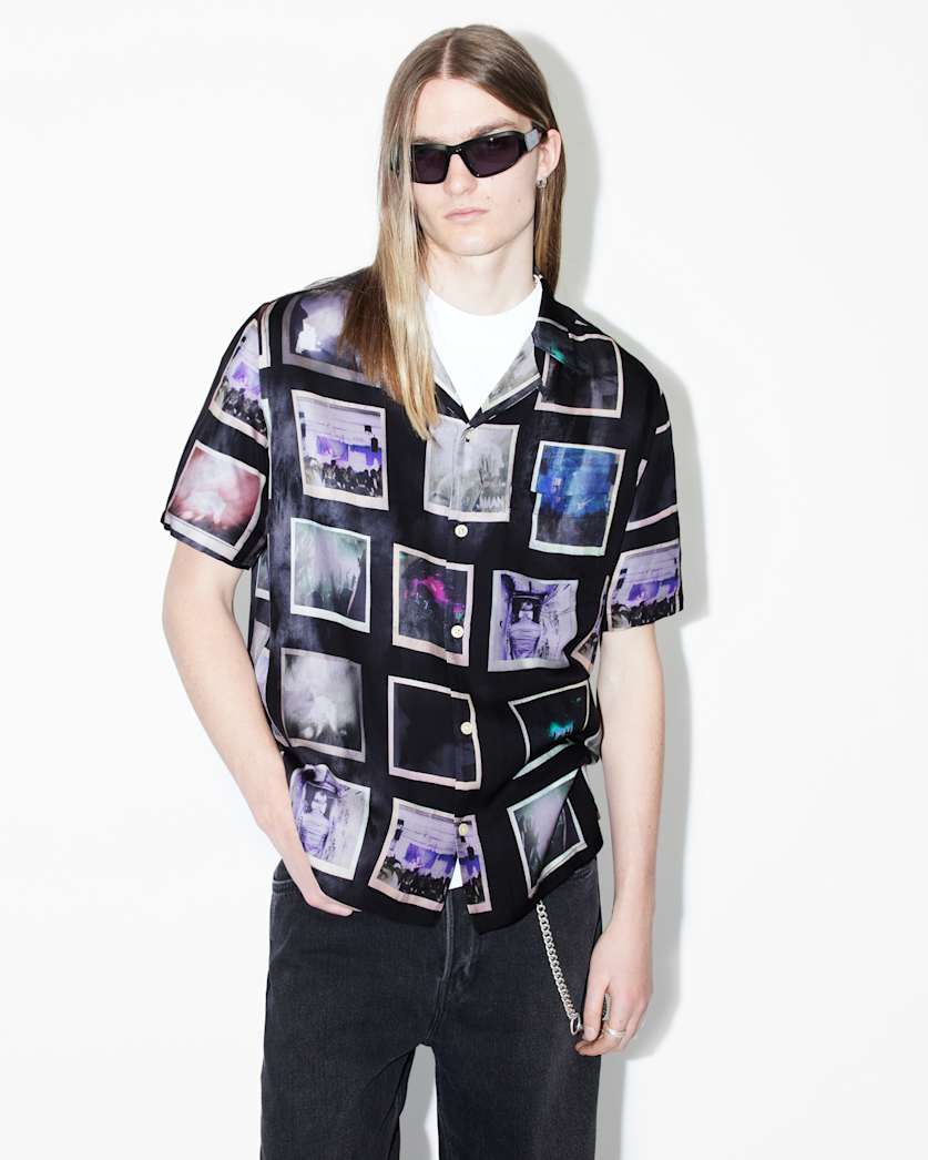 Fotos Printed Relaxed Fit Shirt