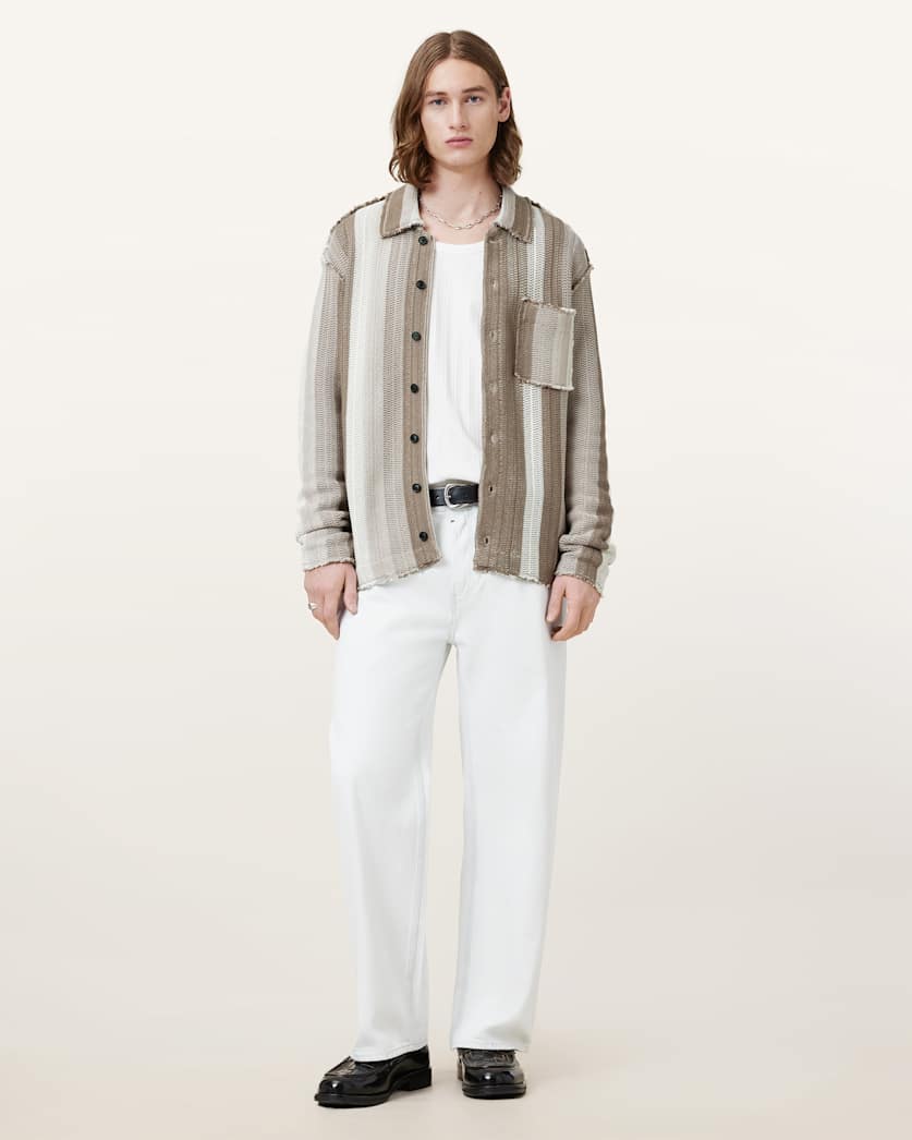 Truck Striped Cardigan