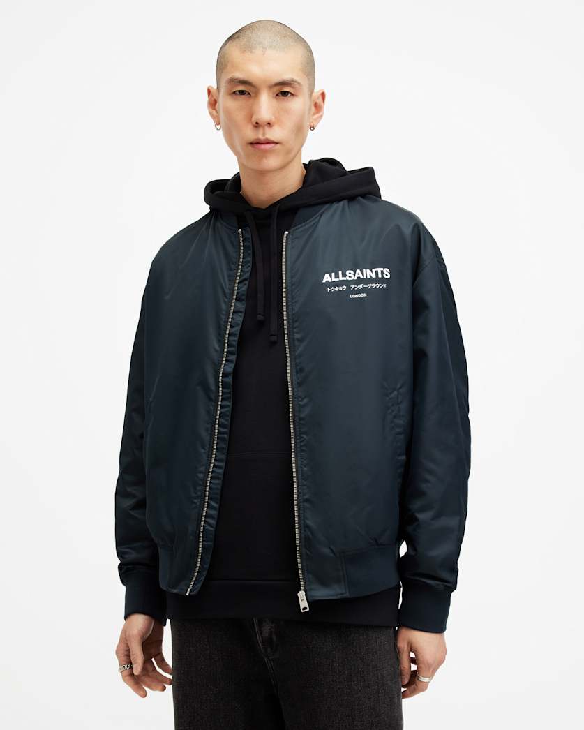 Underground Relaxed Fit Bomber Jacket