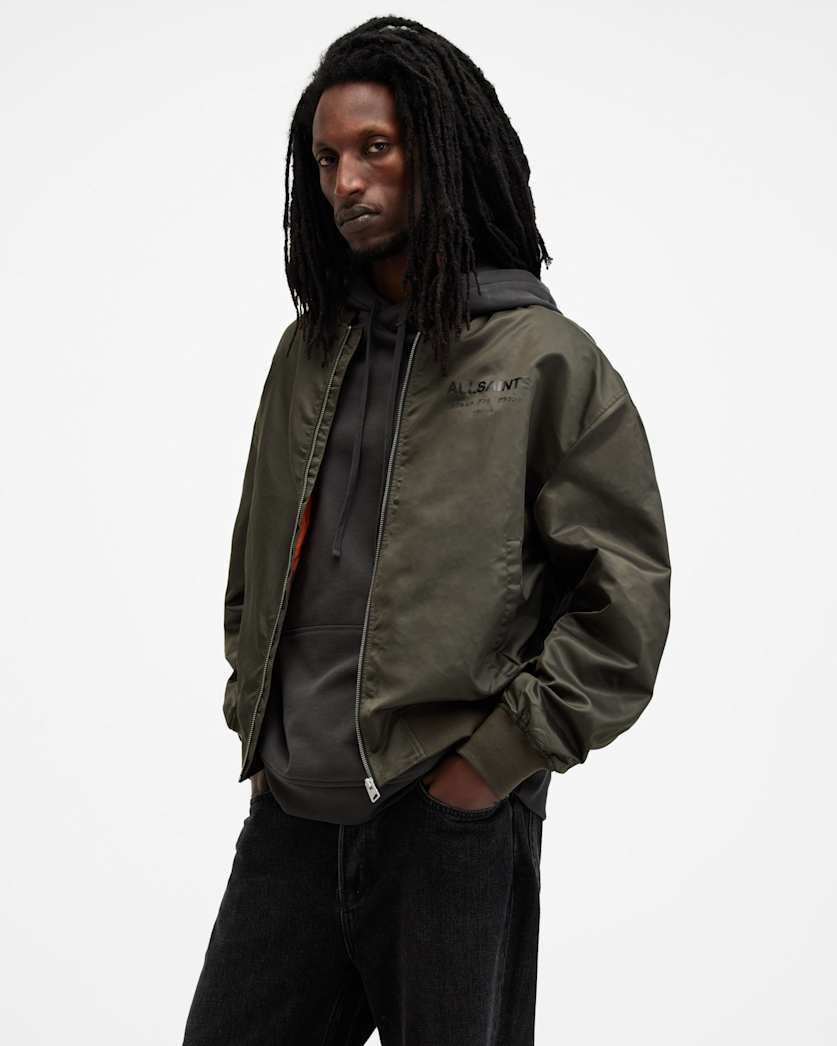 Underground Relaxed Fit Bomber Jacket