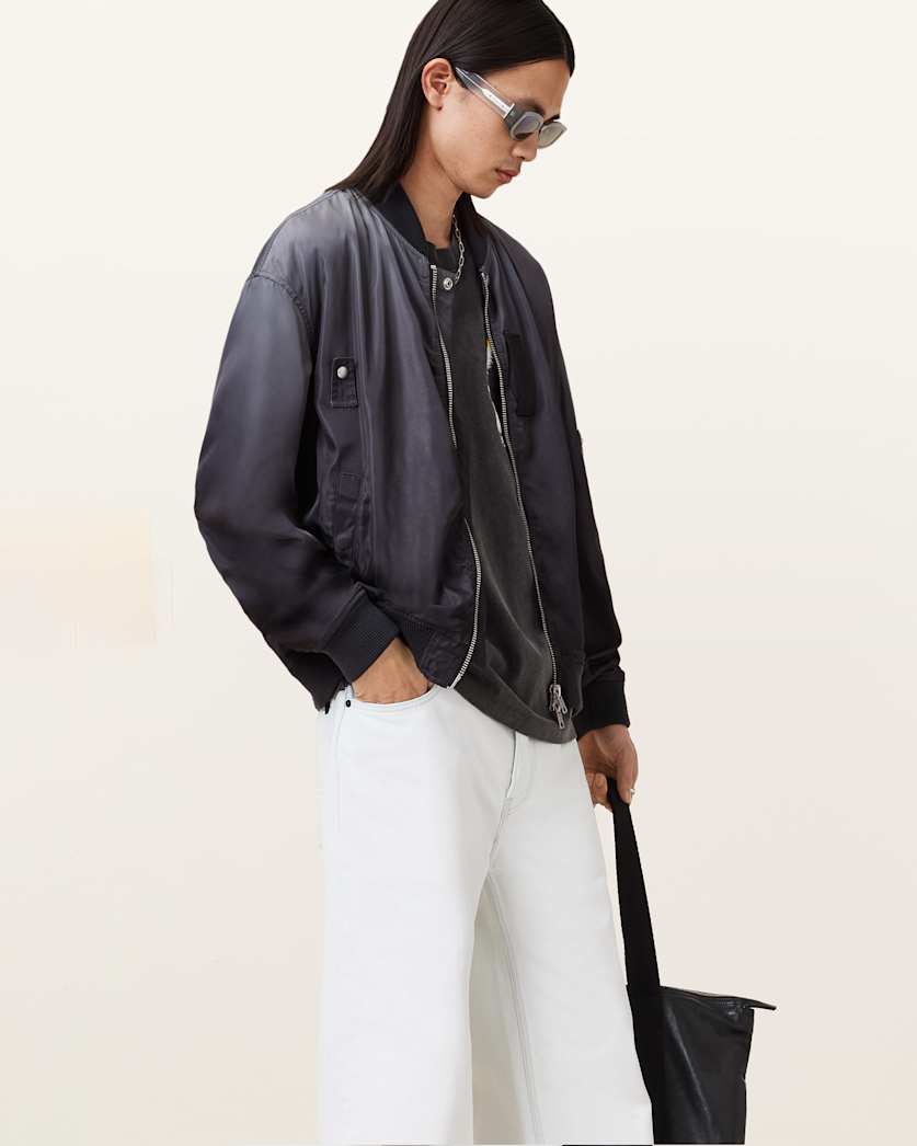 Cascade Relaxed Fit Bomber Jacket