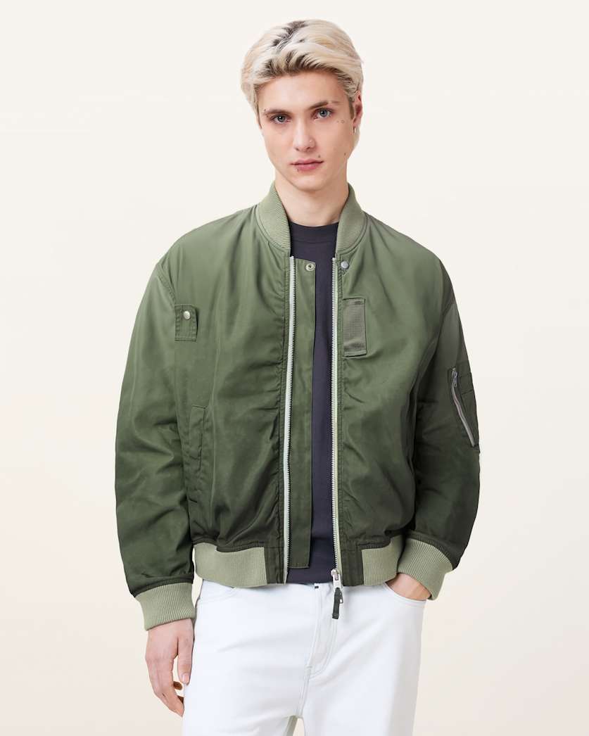 Cascade Relaxed Fit Bomber Jacket