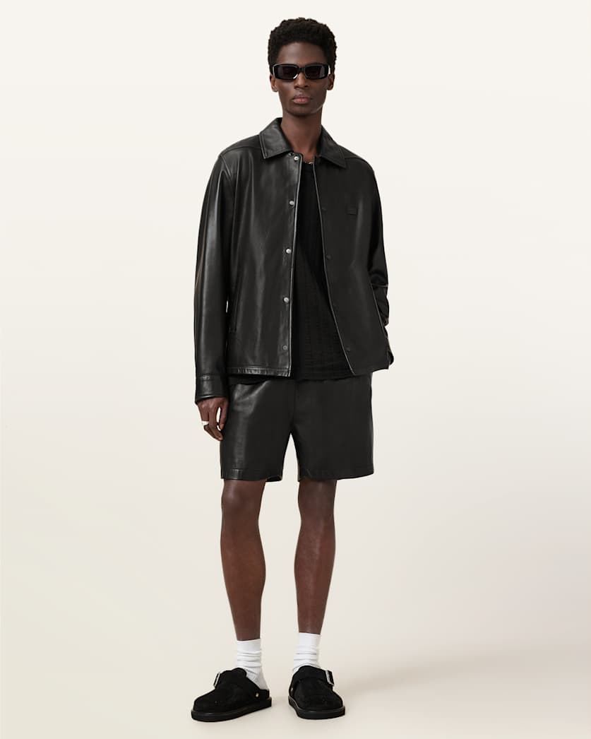 Arlington Leather Shorts
