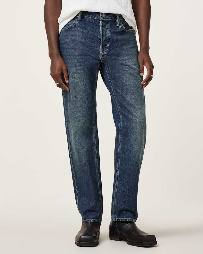 Reid Straight Fit Denim Jeans