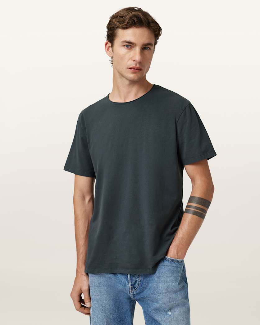 Bodega Crew Neck Raw Edge T-Shirt