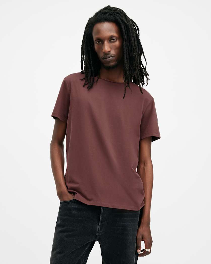 Bodega Crew Neck Raw Edge T-Shirt