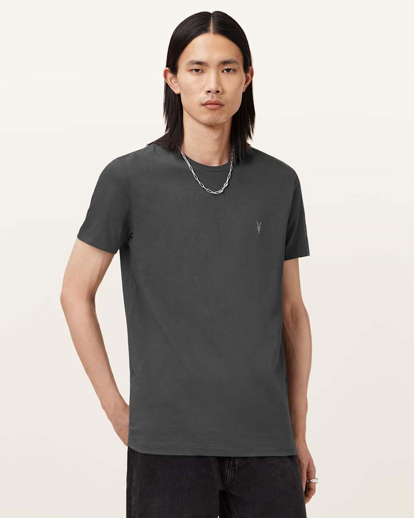 Tonic Crew Neck Slim Ramskull T-Shirt
