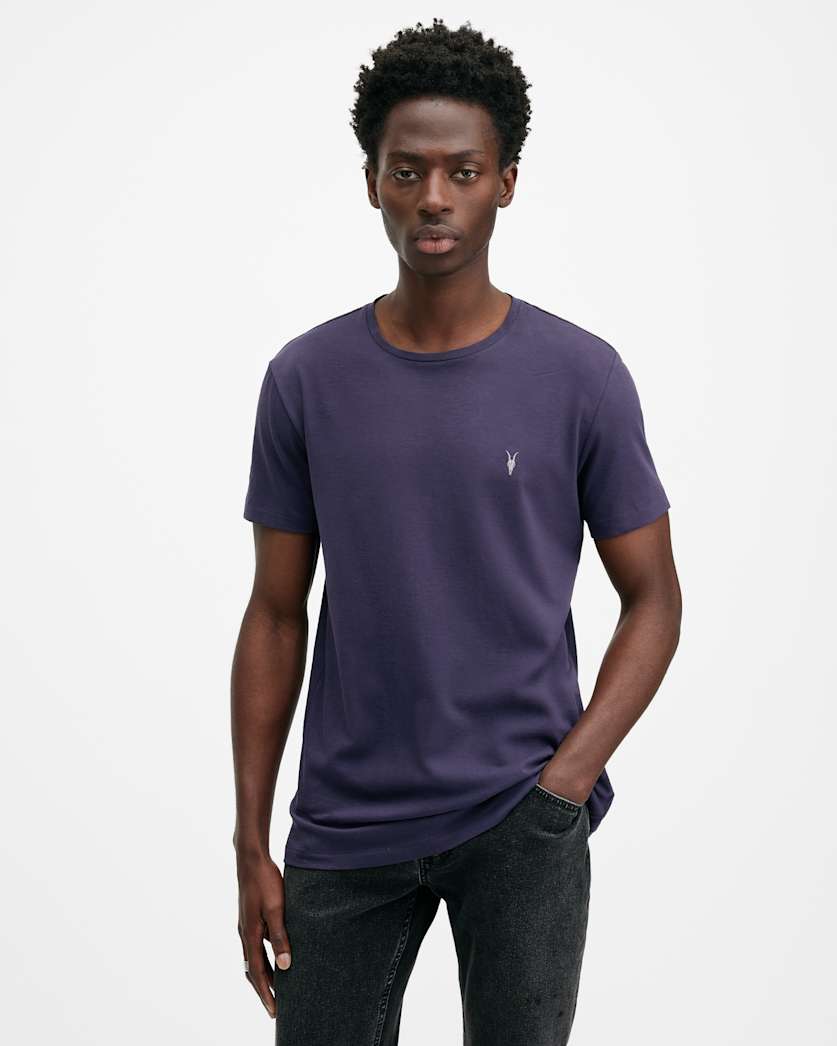 Tonic Crew Neck Slim Ramskull T-Shirt