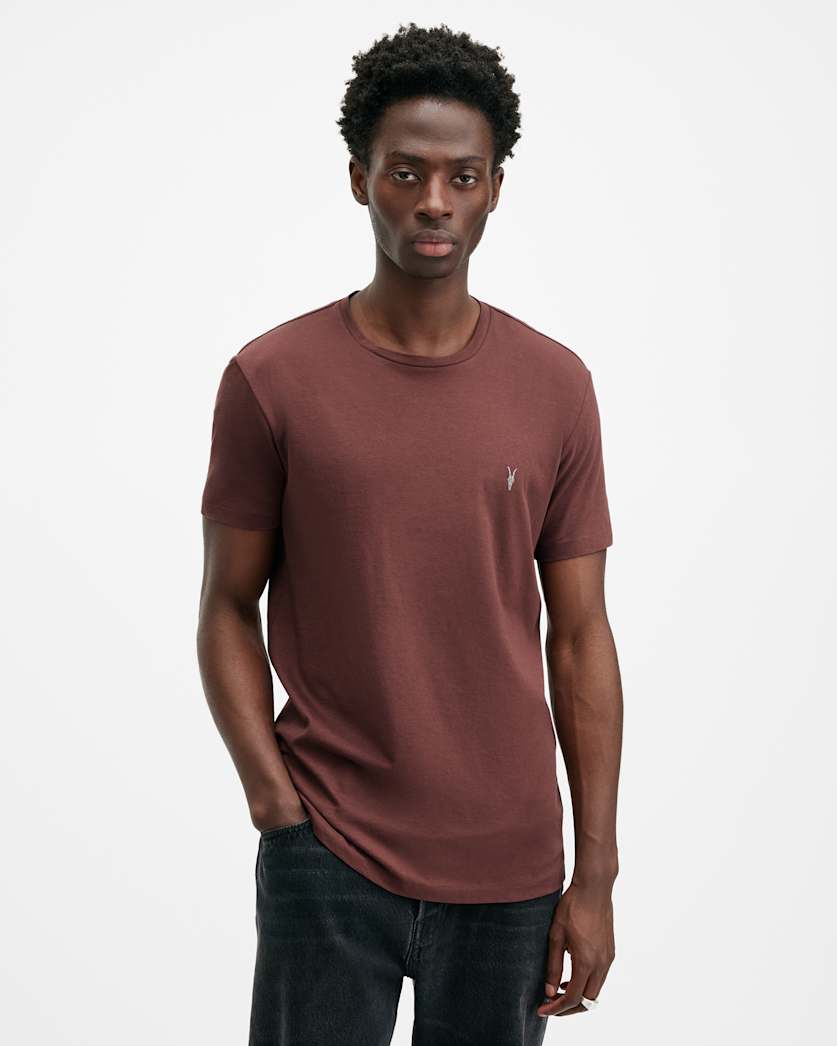 Tonic Crew Neck Slim Ramskull T-Shirt
