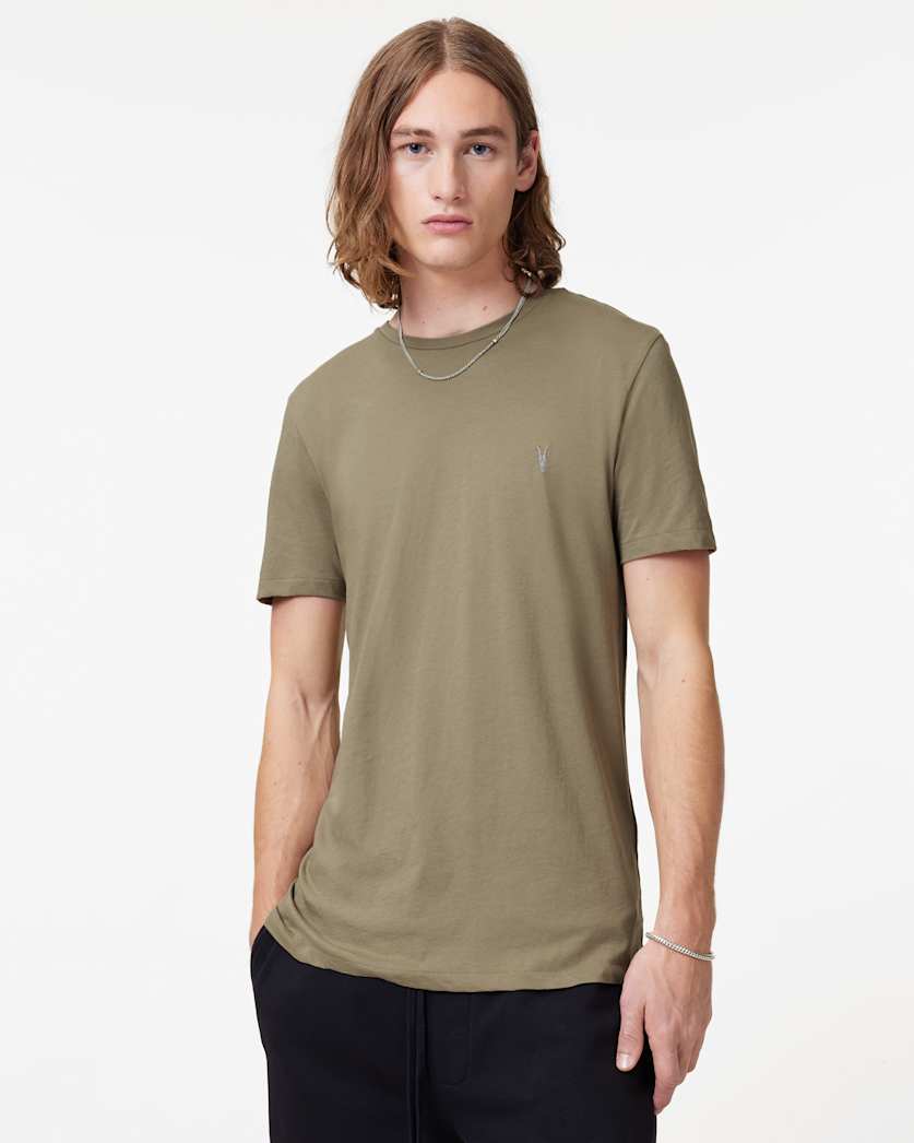 Tonic Crew Neck Slim Ramskull T-Shirt