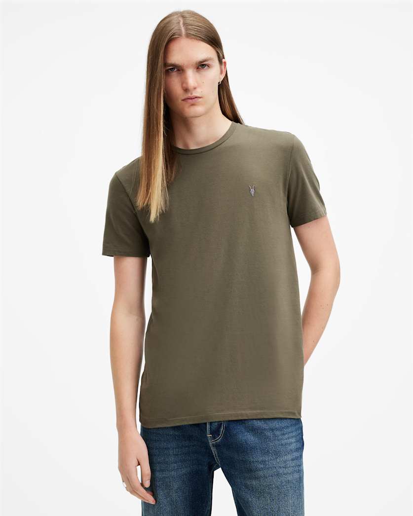 Tonic Crew Neck Slim Ramskull T-Shirt