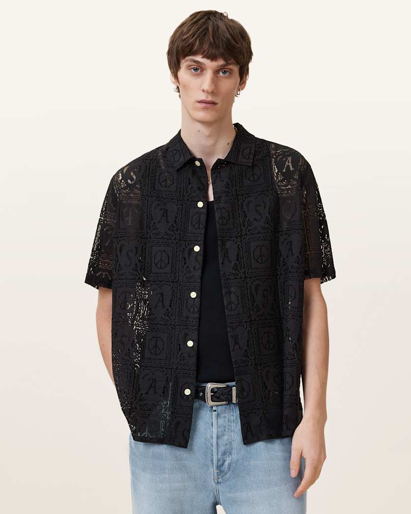 Netley Short Sleeve Lace Shirt