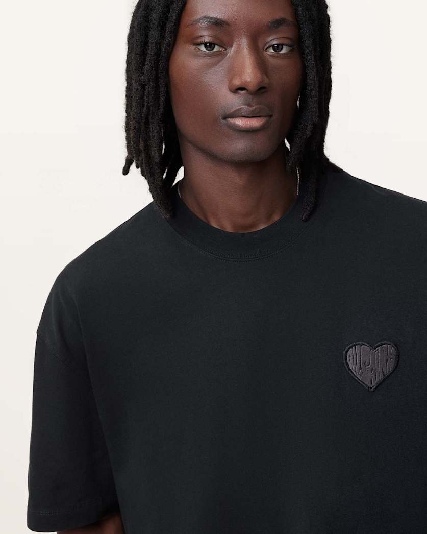Lover Embroidered Oversized T-Shirt