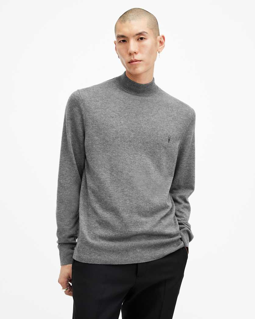 Kilburn Mock Neck Ramskull Jumper