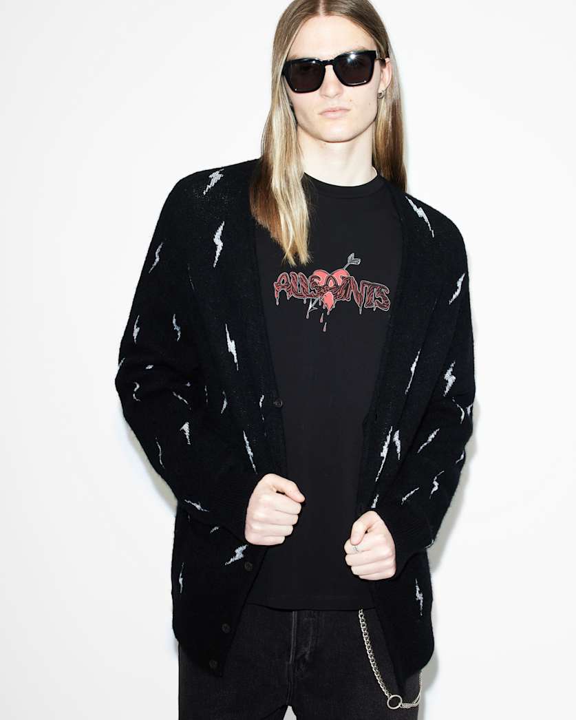 Bereft Oversized Logo Print T-Shirt