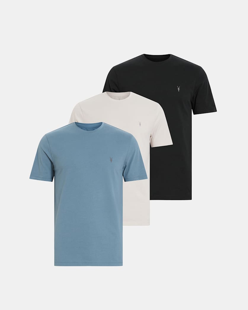 Brace Brushed Cotton T-Shirts 3 Pack
