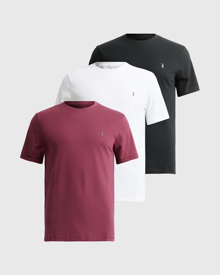 Brace Brushed Cotton T-Shirts 3 Pack