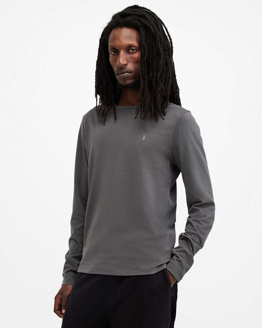 Brace Brushed Cotton Long Sleeve T-Shirt