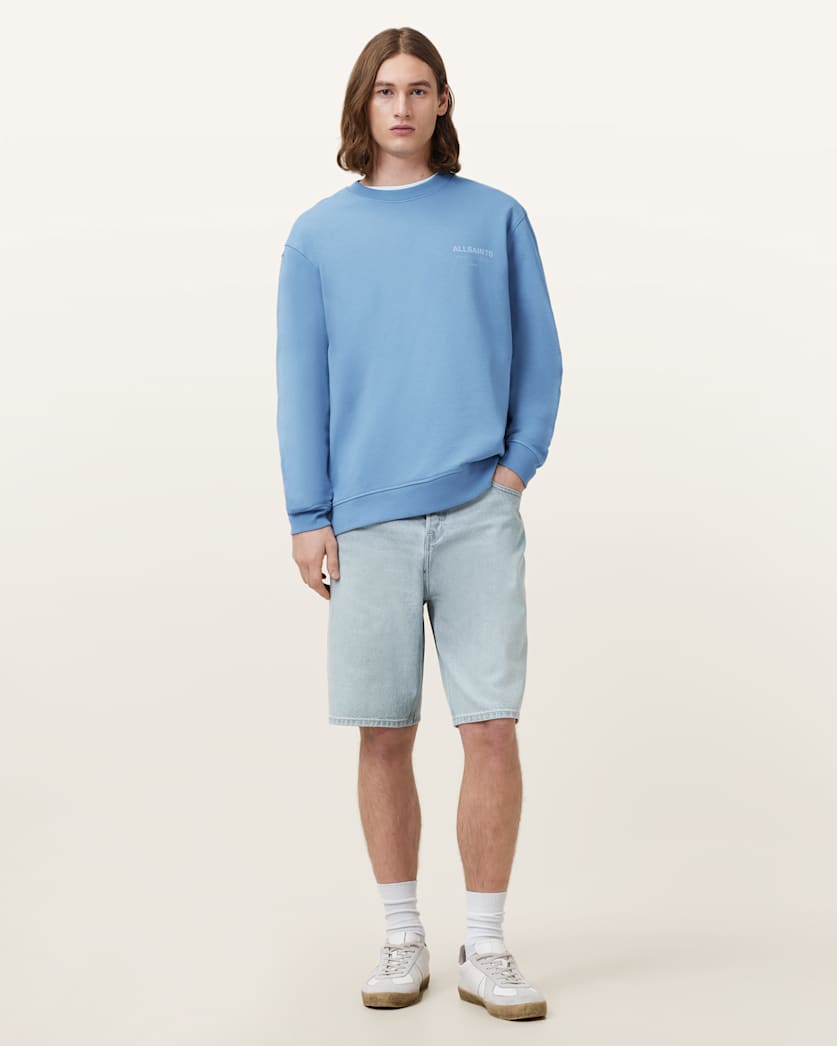 Underground Relaxed Fit Crew Neck Sweatshirt
