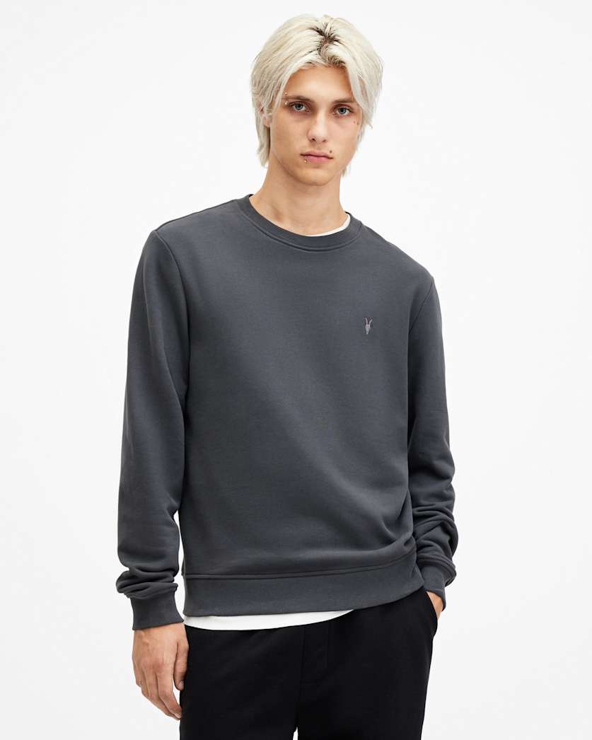 Raven Crew Neck Ramskull Sweatshirt