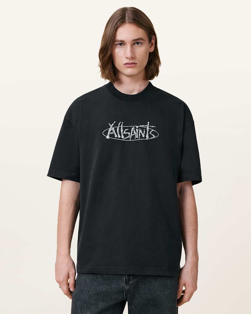 Sternum Oversized Crew Neck T-Shirt