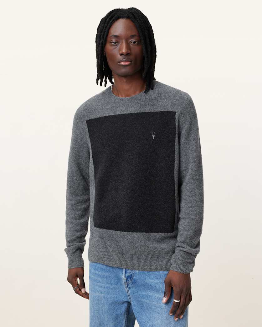 Lobke Knitted Ramskull Crew Neck Jumper