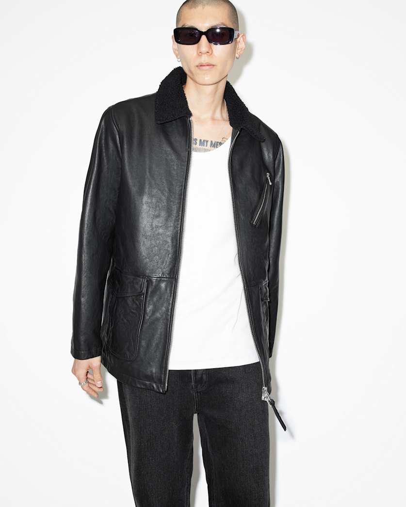 Moriarty Zip Up Faux Fur Lined Coat