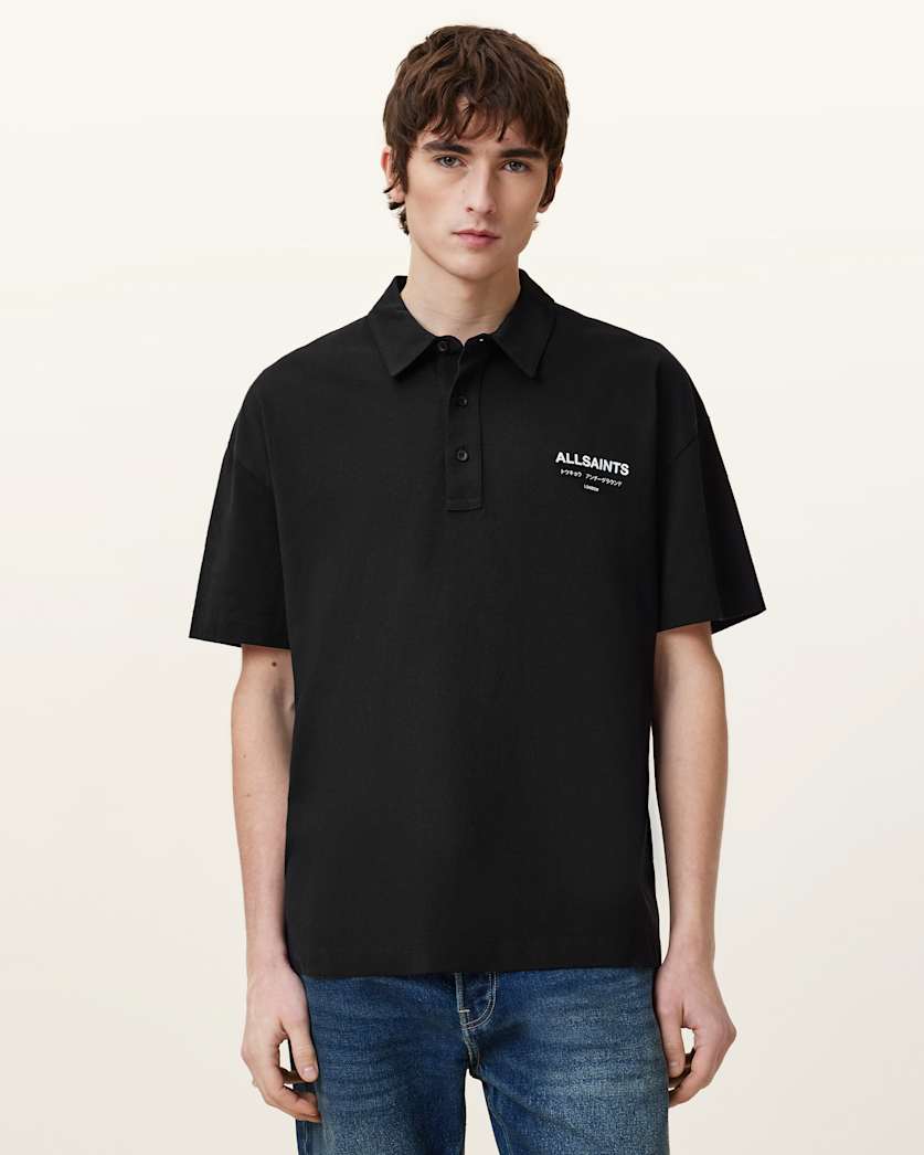 Underground Logo Relaxed Fit Polo Shirt