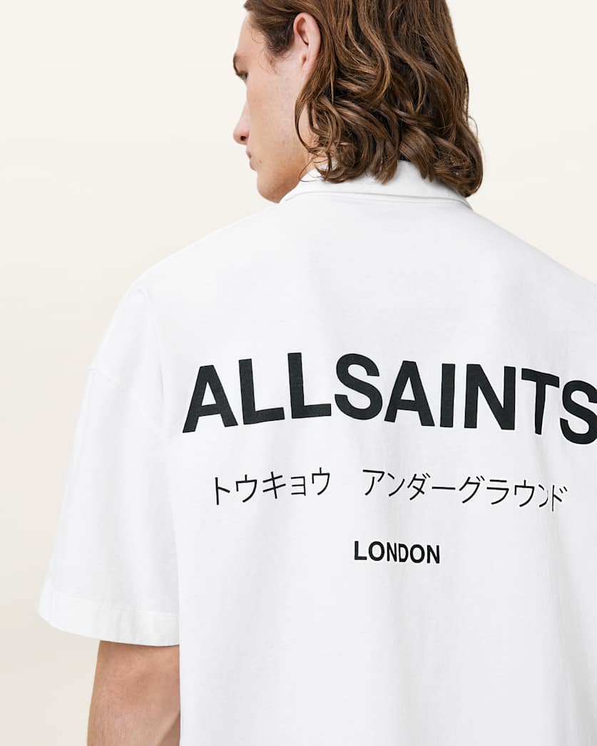 Underground Logo Relaxed Fit Polo Shirt