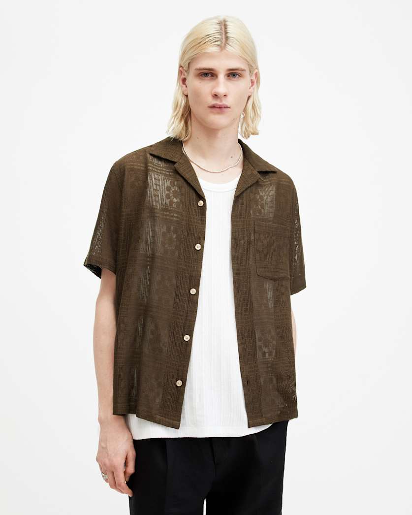Shop the Caleta Lace Relaxed Fit Shirt.