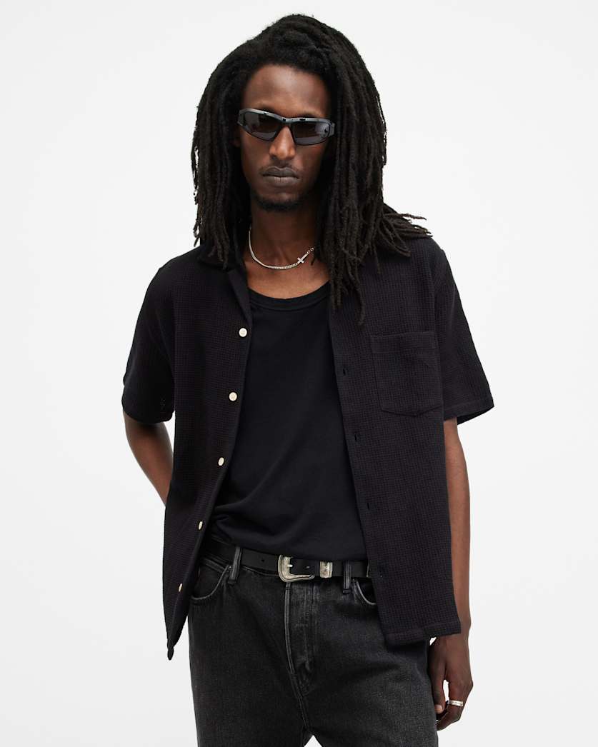 Helston Short Sleeve Camp Collar Shirt