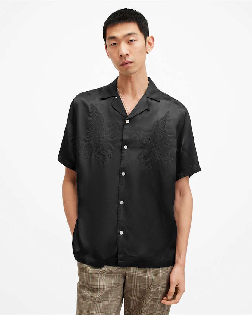 Aquila Embroidered Relaxed Fit Shirt