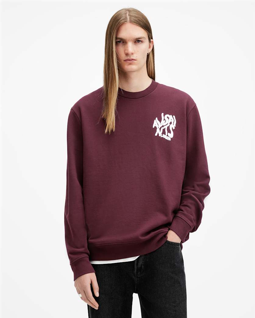 Orlando Logo Print Relaxed Sweatshirt