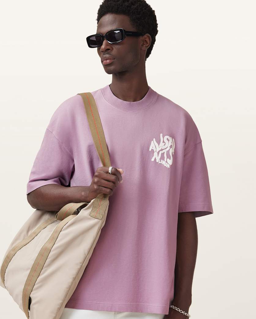 Orlando Logo Print Oversized T-Shirt
