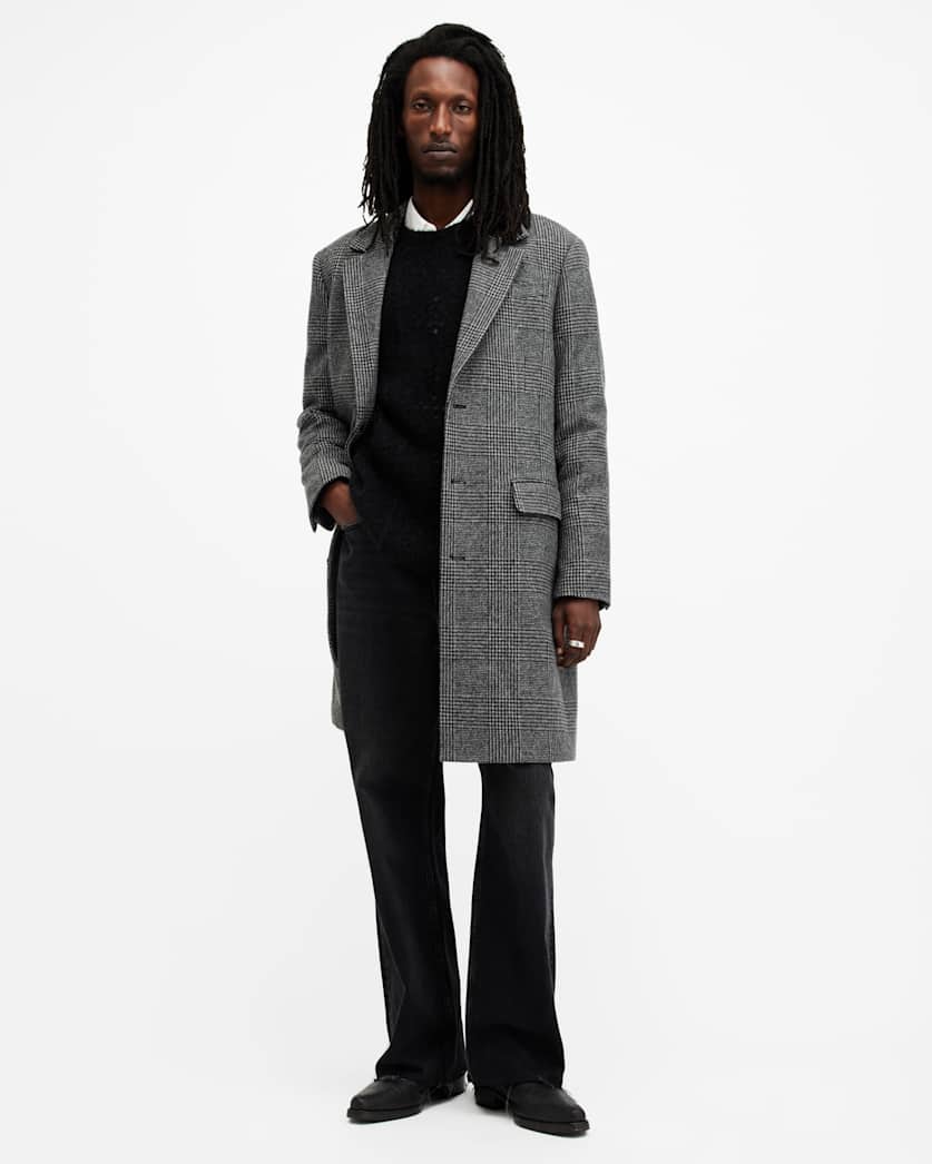 Whitlock Checked Formal Coat