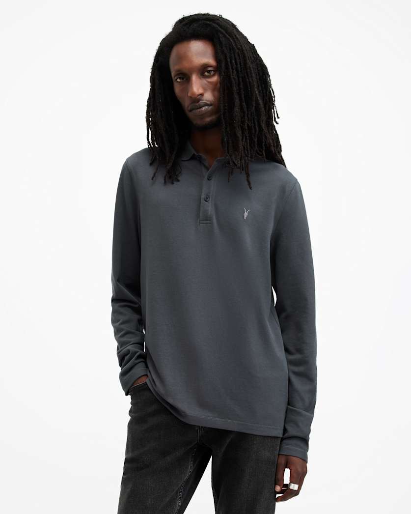 Reform Long Sleeve Ramskull Polo Shirt