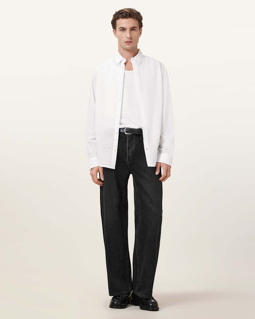 Cassis Long Sleeve Cotton Shirt