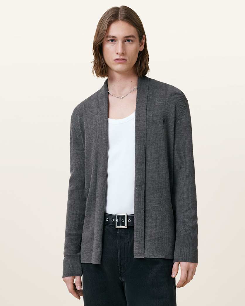 Mode Merino Ramskull Open Cardigan