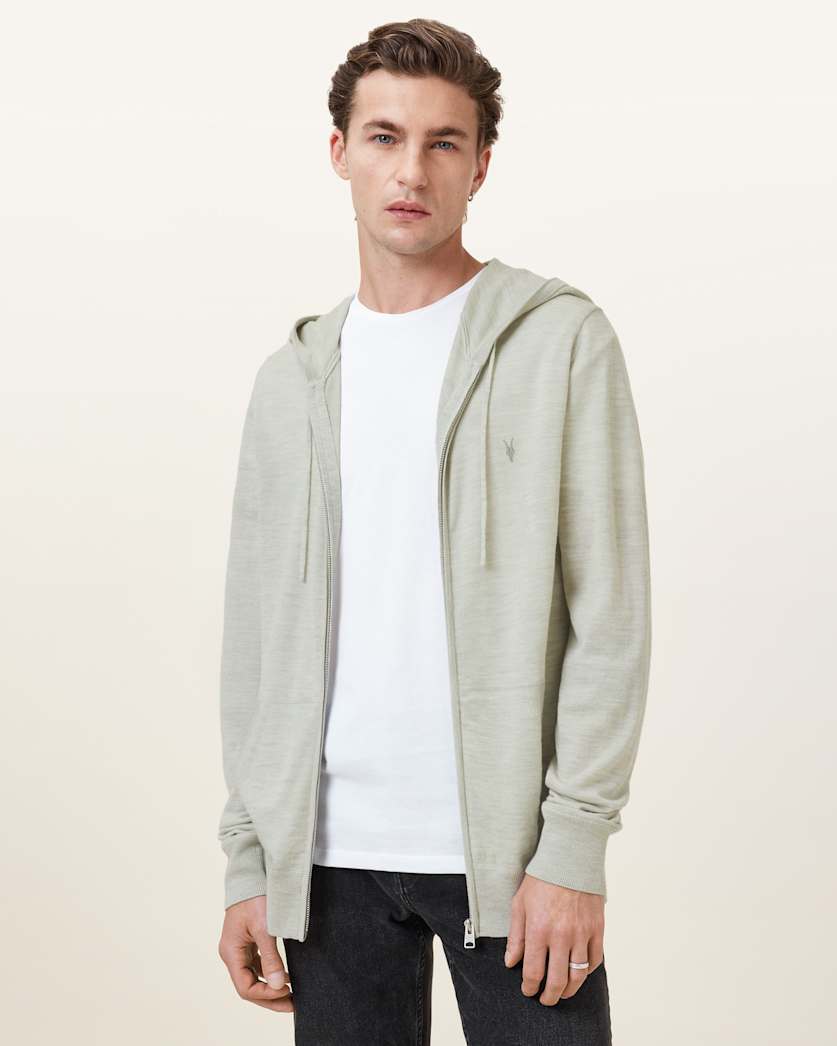 Mode Merino Zip Up Ramskull Hoodie