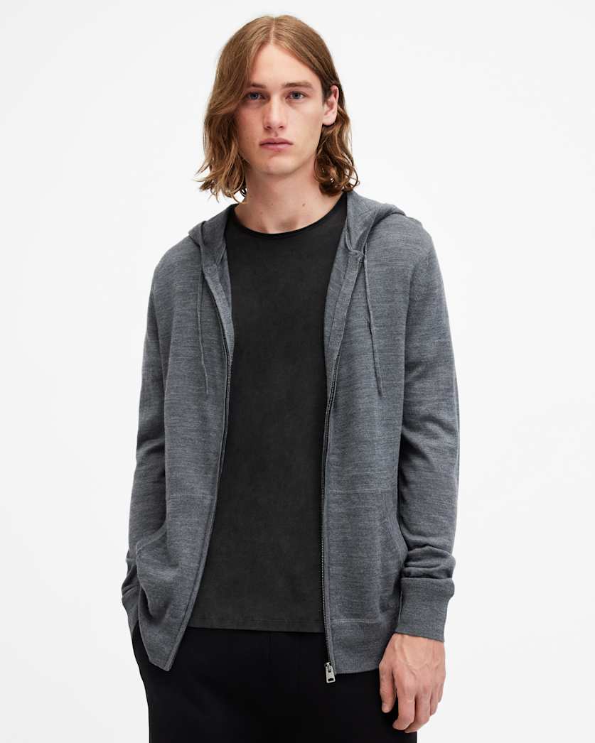 Mode Merino Zip Up Ramskull Hoodie