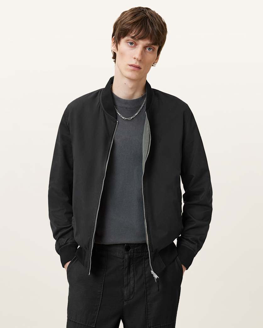 Bassett Reversible Ramskull Bomber Jacket