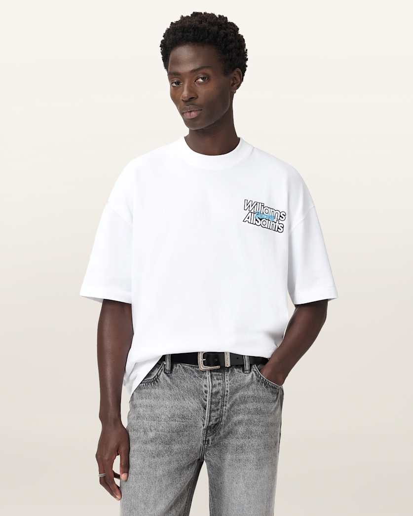 Williams X AllSaints Pole Crew Neck T-Shirt
