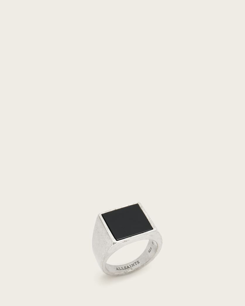 Aaron Sterling Silver Stone Ring